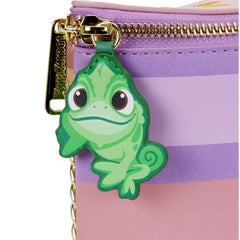 LOUNGEFLY DISNEY TANGLED COSPLAY CAKE CROSS BODY BAG