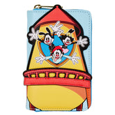 LOUNGEFLY Women's Animaniacs WB Tower Zip-Around Wallet