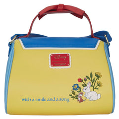 LOUNGEFLY DISNEY SNOW WHITE COSPLAY BOW HANDBAG