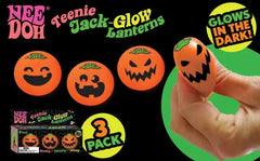 Schylling NeeDoh - Teenie Jack Glow Lanterns + Teenie Nice Ice Baby 1pk