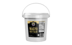 Cornhusker Kitchen Premium Rendered Wagyu Beef Tallow Tub Paleo and Keto Friendly Made in USA - Cows Are Corn Fed - 1.5 lb Tub