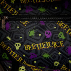 Loungefly Warner Bros Beetlejuice Mini Backpack