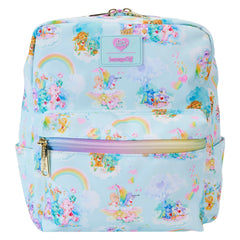 Loungefly Care Bears Cousins AOP Nylon Small Square Mini Backpack
