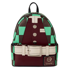 Loungefly Aniplex Demon Slayer Tanjiro Kamado Cosplay Mini Backpack