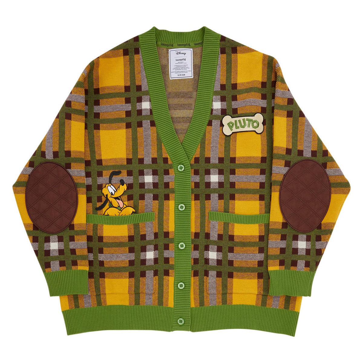 Loungefly Disney Pluto 95th Anniversary Grandpa Cardigan - Large