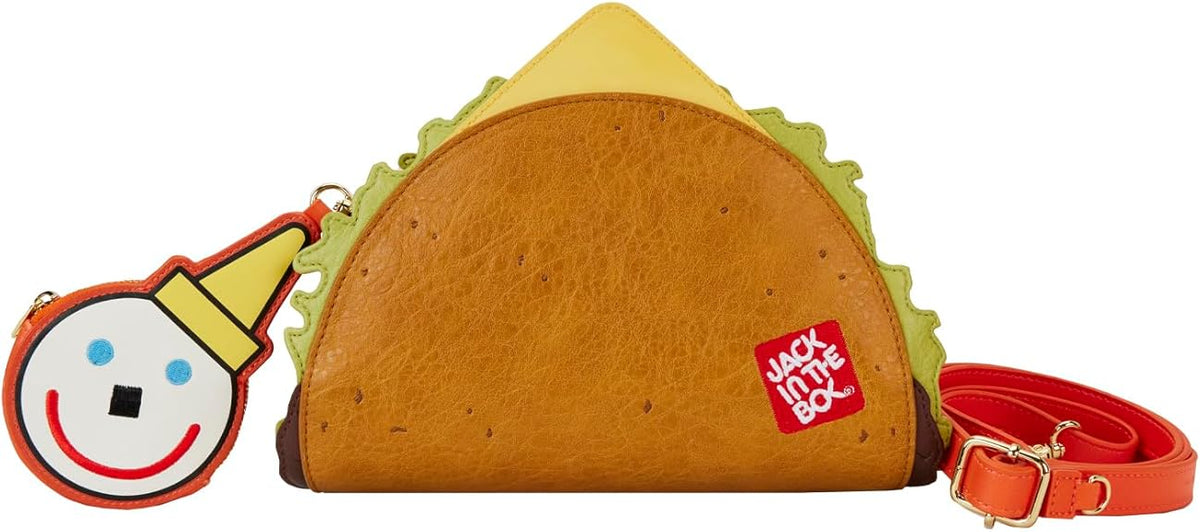 Loungefly Jack in the Box Late Night Taco Crossbody Bag