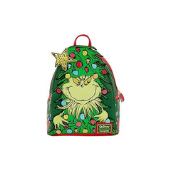 Loungefly Dr. Seuss Grinch Holiday Mini Backpack