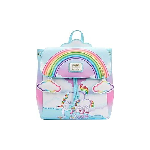 Loungefly Lisa Frank Unicorn Reflection Mini Backpack