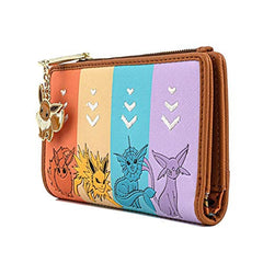 Loungefly Pokemon Eevee Evolutions Flap Wallet