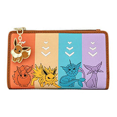 Loungefly Pokemon Eevee Evolutions Flap Wallet