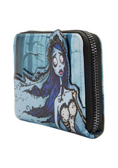 Loungefly The Corpse Bride Emily Forest Zip Around Wallet