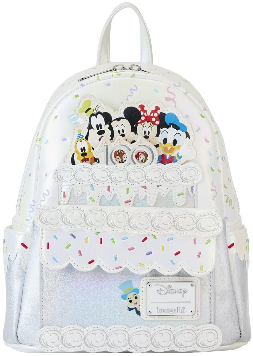 Loungefly Disney 100 Anniversary Celebration Double Strap Shoulder Bag
