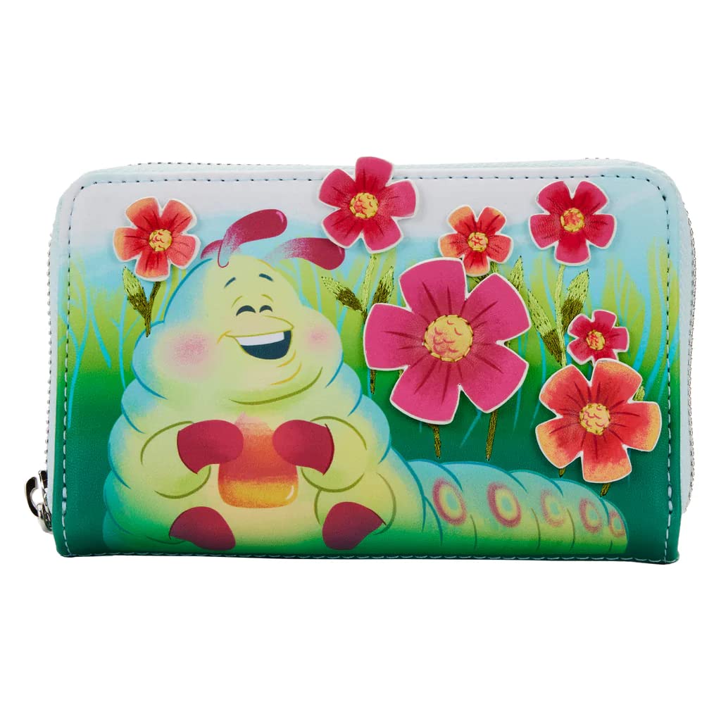 Loungefly 's Disney Pixar A Bugs Life Earth Day Zip Around Wallet