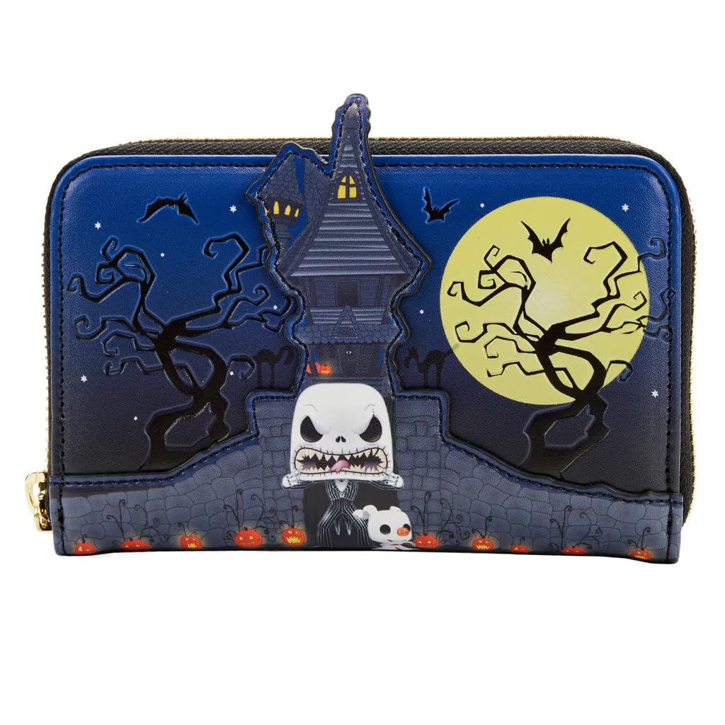 Loungefly Pop Disney Nightmare Before Christmas Jack Zip Around Wallet
