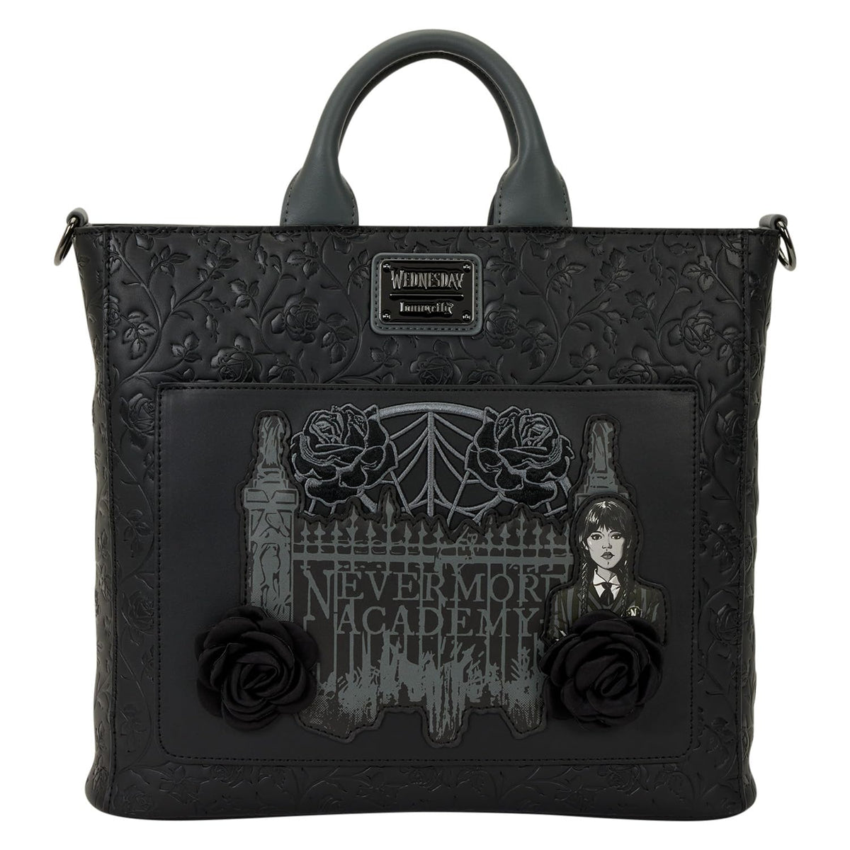 Loungefly Mgm Wednesday Convertible Tote Bag