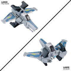Snap Ships - Lance SV-51 Scout - Construction Toy for Custom Building and Battle Play- Ages 8+