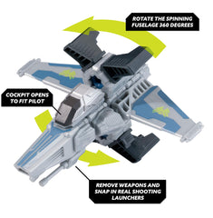 Snap Ships - Lance SV-51 Scout - Construction Toy for Custom Building and Battle Play- Ages 8+