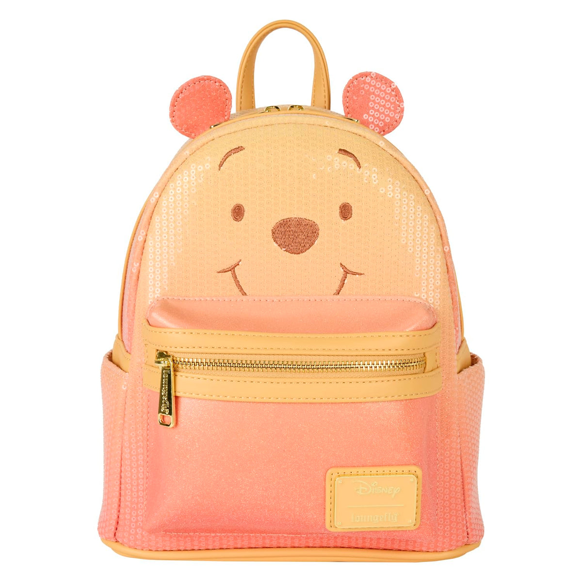 Loungefly Winnie the Pooh Sequin & Glitter Mini Backpack