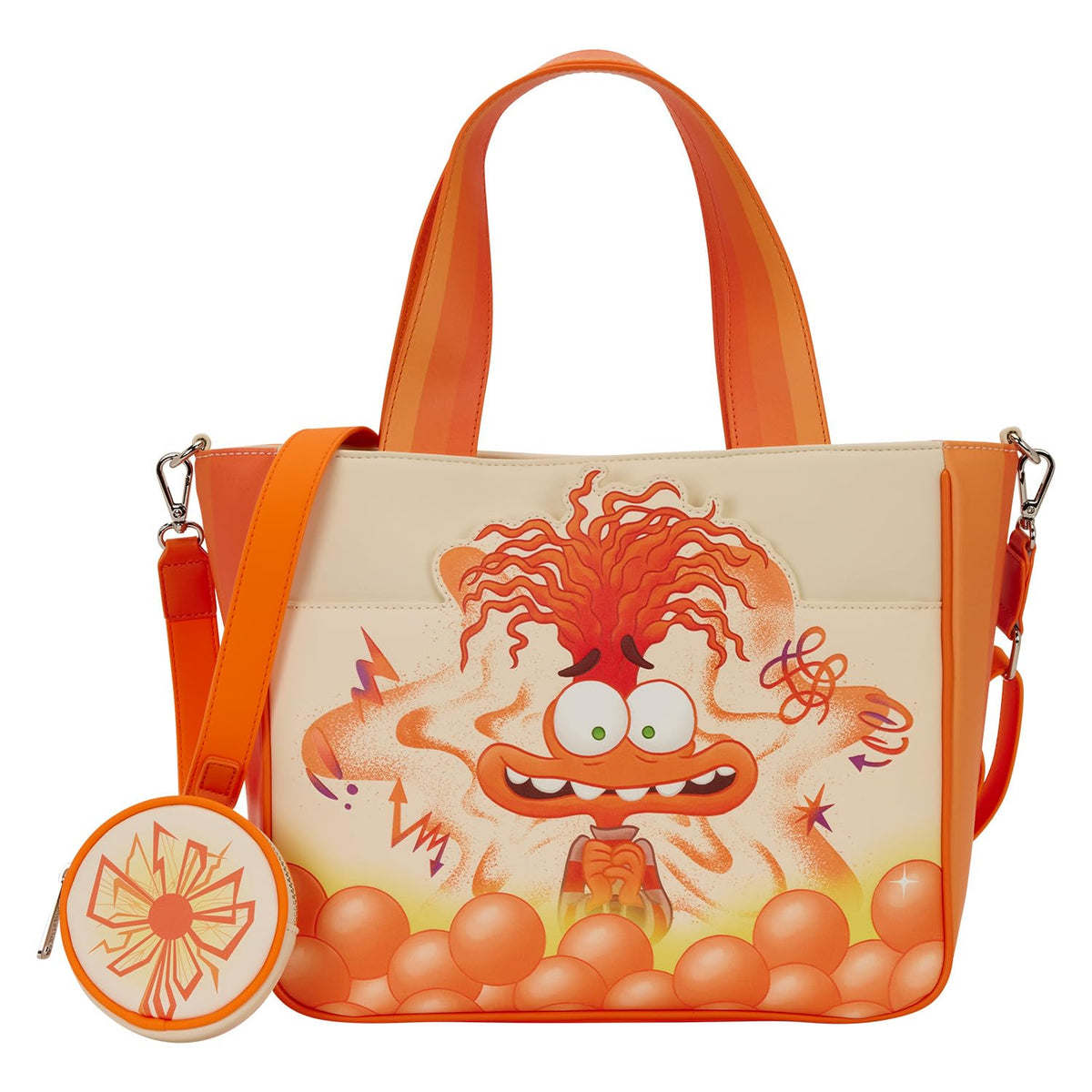 Loungefly Inside Out 2 Anxiety Tote Bag