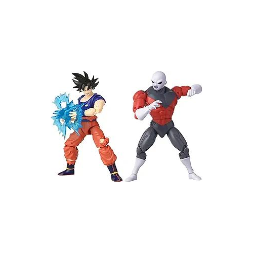 Dragon Stars Series - Dragon Ball Super - Goku Ultra Instinct Sign vs Jiren 6.5" Battle Pack Action Figure Set