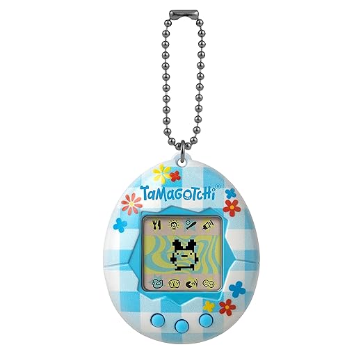 Tamagotchi Original - Flower Gingham (Updated Logo)