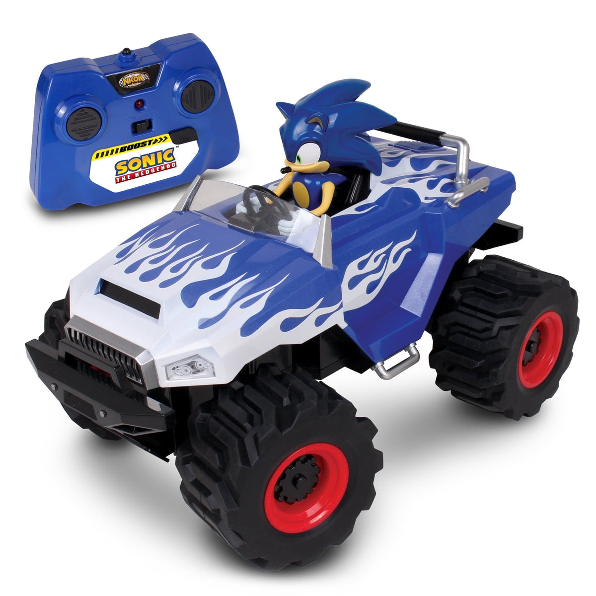 NKOK Sonic Racing CrossWorlds: Sonic Monster Truck, RC Car, 2.4GHz