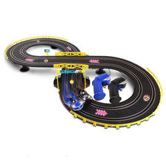 NKOK Sonic & Shadow Figure-8 Slot Car Race Track Set with Lap Counter