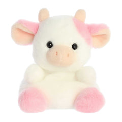 Aurora® Adorable Palm Pals™ Belle Strawberry Cow™ Stuffed Animal - Fun Collectible Plush for Kids and Adult Collectors - Perfect for Decorating Rooms and Birthday Gifts - Pink 6 Inches