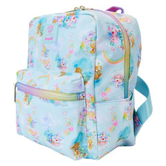 Loungefly Care Bears Cousins AOP Nylon Small Square Mini Backpack