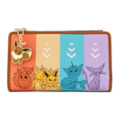 Loungefly Pokemon Eevee Evolutions Flap Wallet