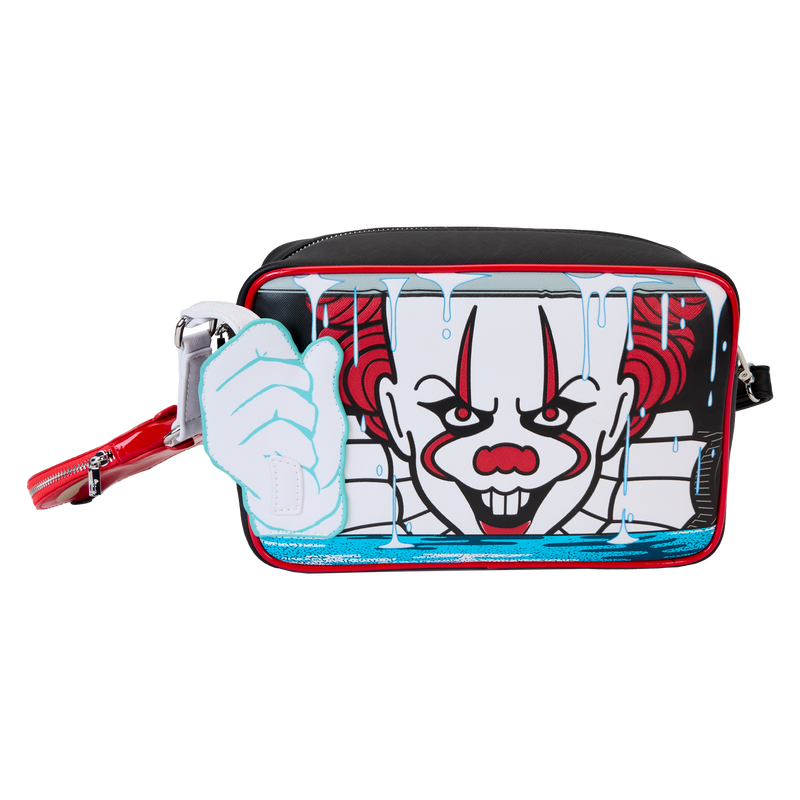 LOUNGEFLY IT Pennywise Balloon Glow Crossbody Bag With Coin Bag