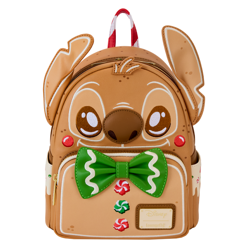 LOUNGEFLY Stitch Scented Gingerbread Cosplay Mini Backpack
