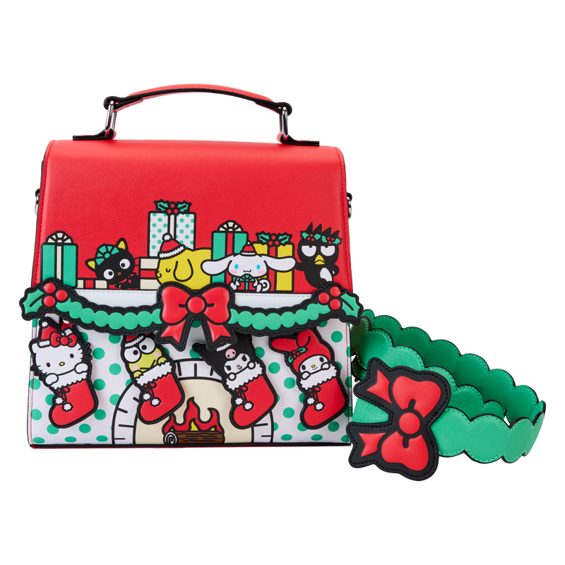 LOUNGEFLY Sanrio Christmas Stocking Gifts Crossbody Bag