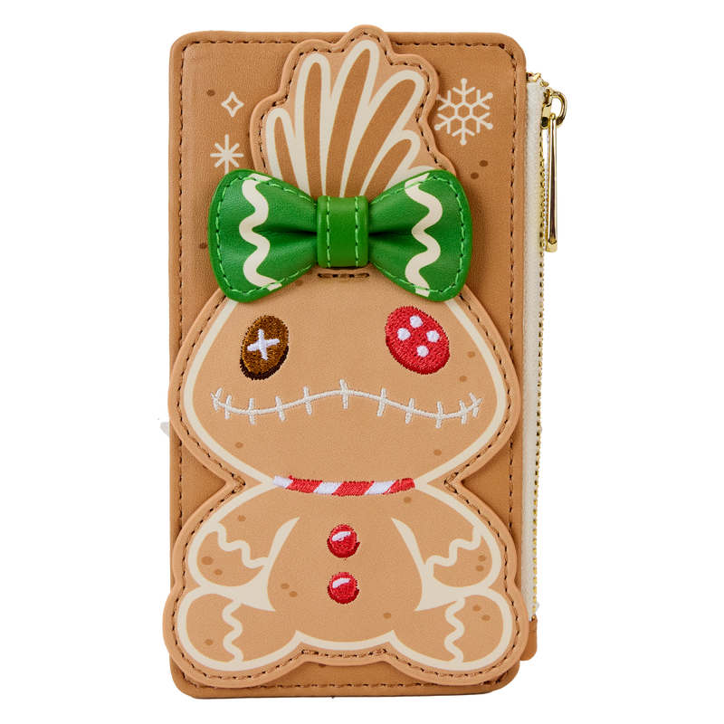 LOUNGEFLY Lilo & Stitch Scrump Gingerbread Large Card Holder