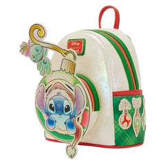 Loungefly Disney Lilo and Stitch Holiday Mini Backpack