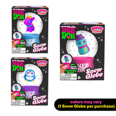 Schylling NeeDoh SQUISHMAS SQUISH N' FLOW SNOW GLOBE - Random style