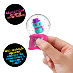 Schylling NeeDoh SQUISHMAS SQUISH N' FLOW SNOW GLOBE - Random style