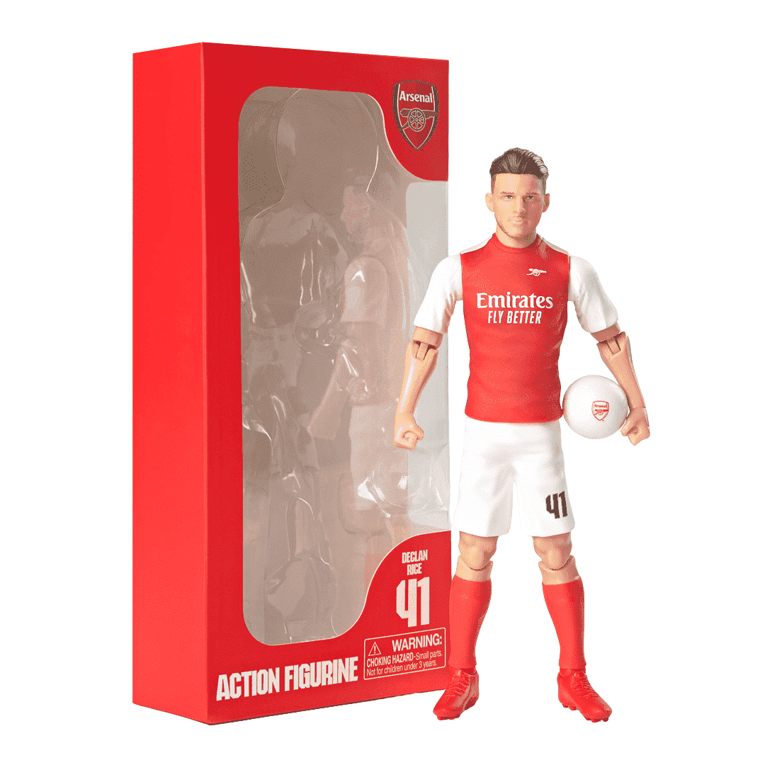 Sockers Banbo Toys Arsenal Declan Rice 8" Collectible Soccer Action Figure
