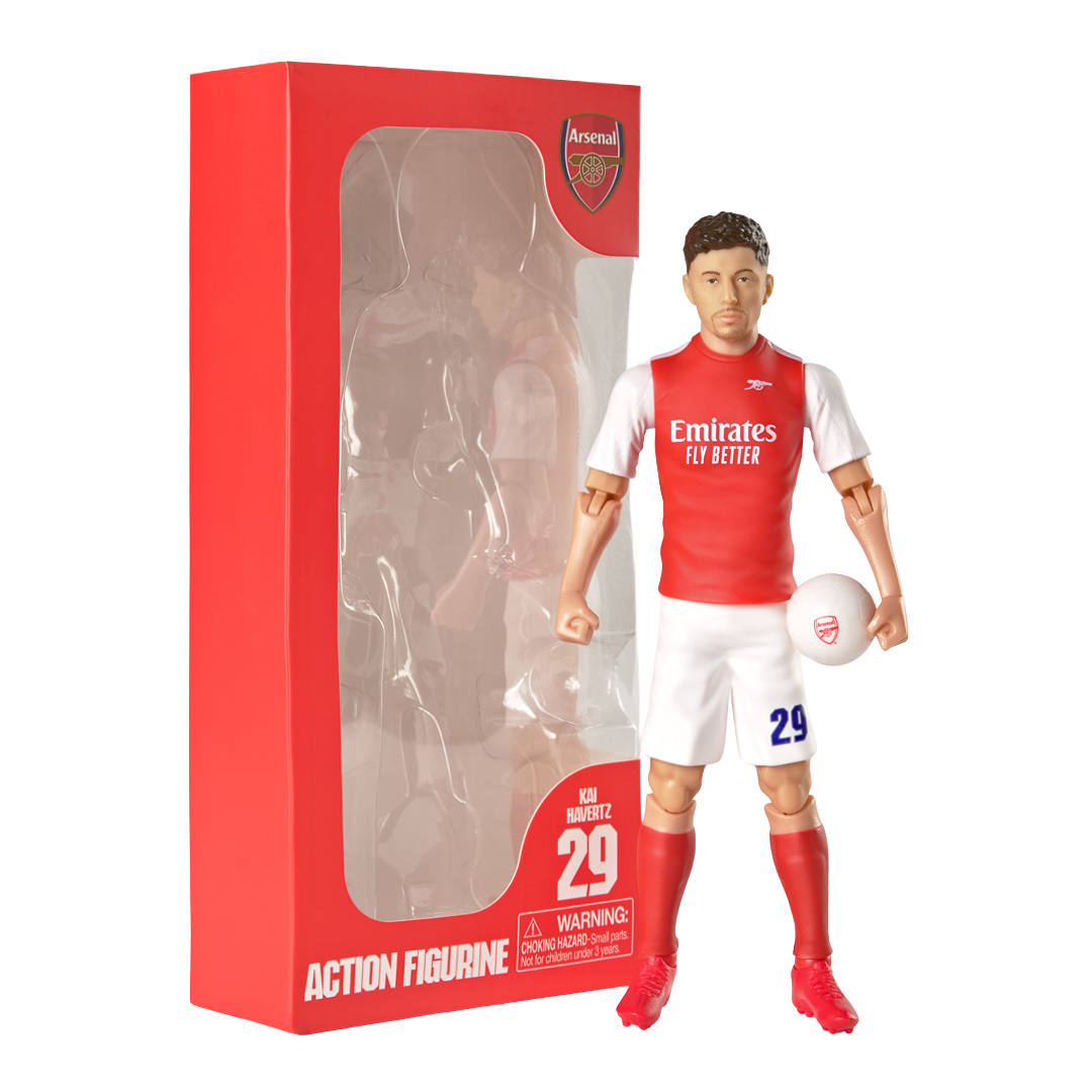 Sockers Banbo Toys Arsenal F.C. Kai Havertz 8" Collectible Soccer Action Figure