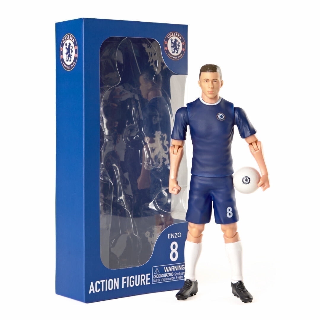 Sockers Banbo Toys Enzo Fernández Chelsea 8" Collectible Soccer Action Figure