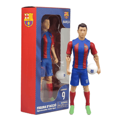 Sockers Banbo Toys FC Barcelona Robert Lewandowski 8" Collectible Soccer Action Figure