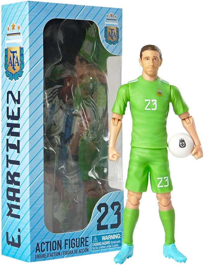 Sockers Banbo Toys Argentina AFA Emiliano Martinez 8" Collectible Soccer Action Figure