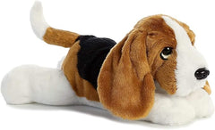 Aurora Flopsie 12" Basset Hound Adorable Stuffed Animal