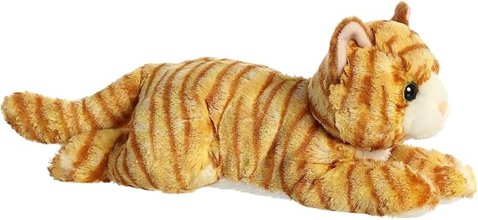 Aurora Flopsie 12" Ginger Cat Adorable Stuffed Animal