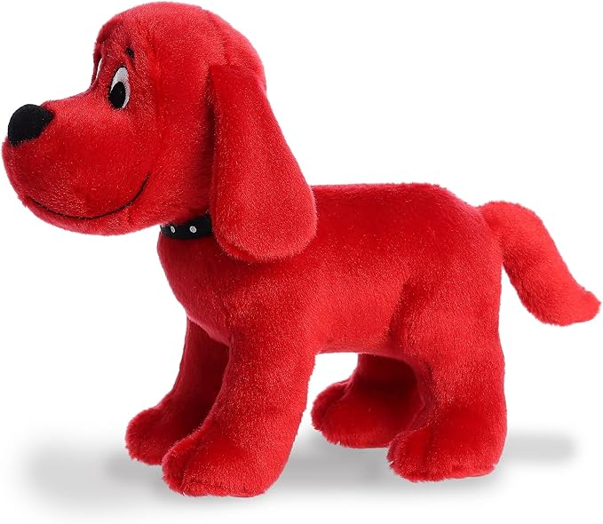 Aurora® Playful Clifford® Standing Clifford Stuffed Animal - Childhood Nostalgia - Lasting Companionship - Red 9.5 Inches
