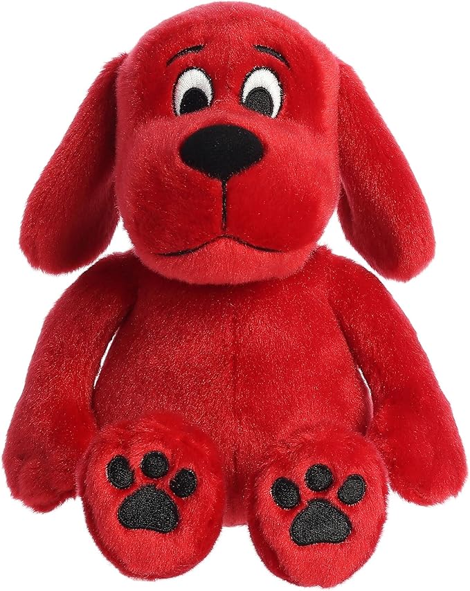 Aurora® Playful Clifford® Clifford Stuffed Animal - Childhood Nostalgia - Lasting Companionship - Red 11 Inches
