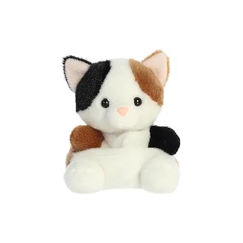 Aurora Palm Pals 5" Peebs Calico Cat Adorable Plush