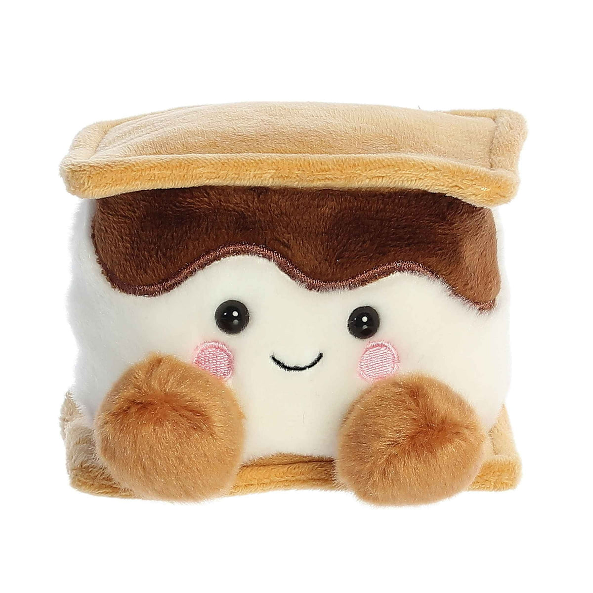 Aurora Palm Pals 4.5" Toastee Smore Adorable Plush