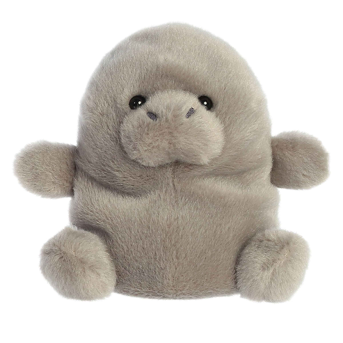Aurora® Adorable Palm Pals™ Blubs Manatee™ Stuffed Animal - Fun Collectible Plush for Kids and Adult Collectors - Perfect for Decorating Rooms and Birthday Gifts - Gray 5 Inches