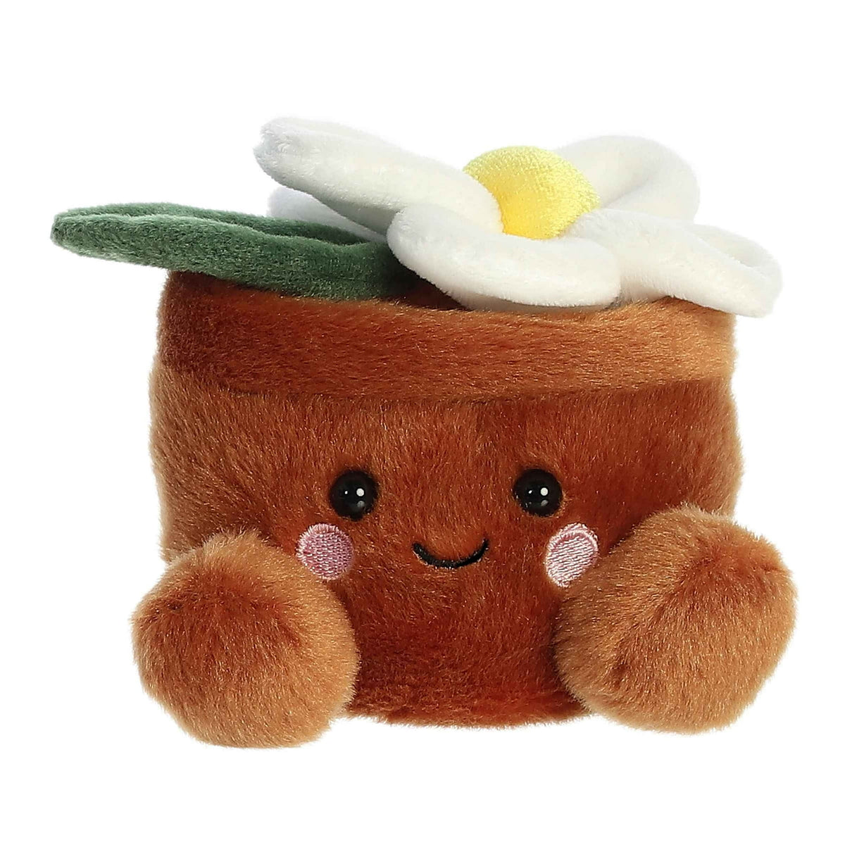 Aurora® Adorable Palm Pals™ Junie Daisy™ Stuffed Animal - Fun Collectible Plush for Kids and Adult Collectors - Perfect for Decorating Rooms and Birthday Gifts - Brown 4.5 Inches